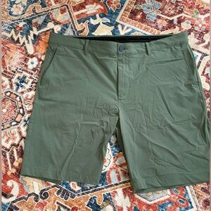 Tommy Bahama Olive Green Flat Front Shorts